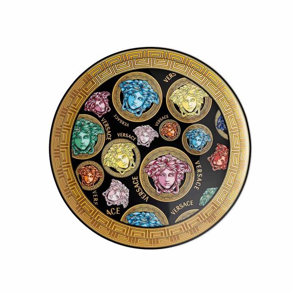 Rosenthal versace medusa amplified multicolor 4 speiseteller - amplifiedmulticolor