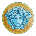 Rosenthal Versace Medusa Amplified Tischkartenteller Durchmesser 33 cm - Medusaamplifield Viadurini