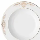 Rosenthal Versace Medusa Gala 22cm Suppenteller in Porzellandesign Viadurini