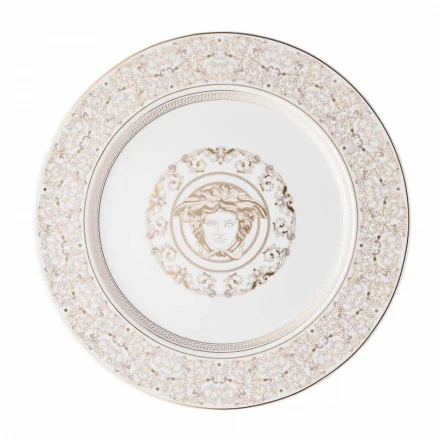 Rosenthal Versace Medusa Gala Porzellan Design Platzhalterplatte Viadurini