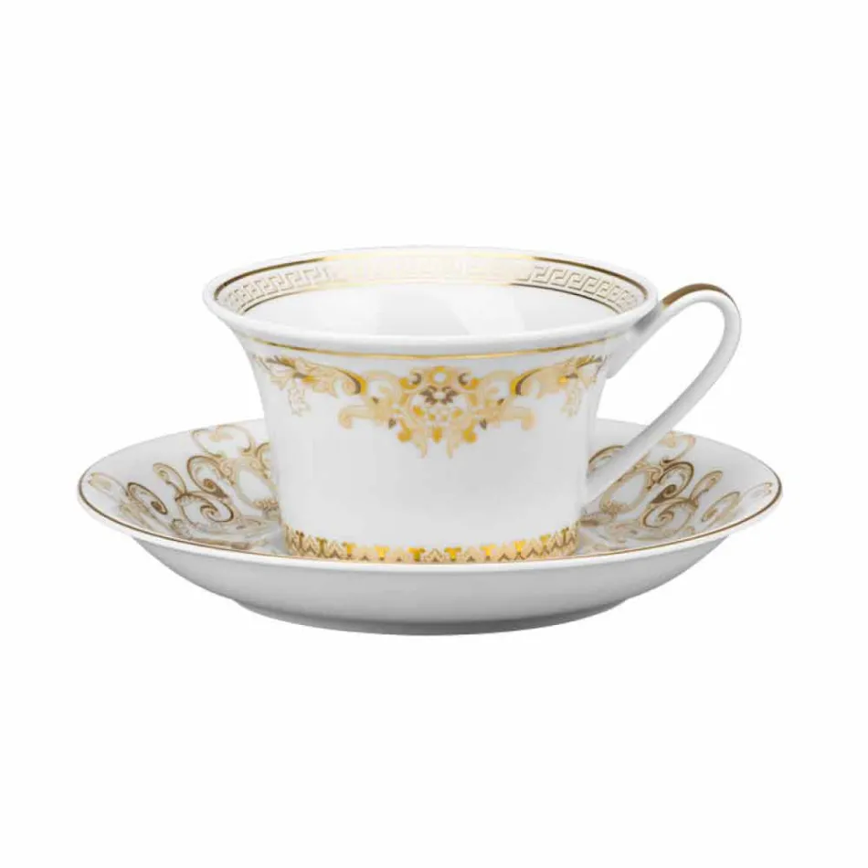 Rosenthal Versace Medusa Gala Teetasse im Porzellan Design Viadurini