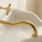 Design- und Vintage-Waschtischarmaturen zur Wandmontage, hergestellt in Italien Viadurini