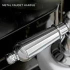 Klassischer Einloch-Bidethahn mit handgefertigten Messinghebeln – Noriana Viadurini