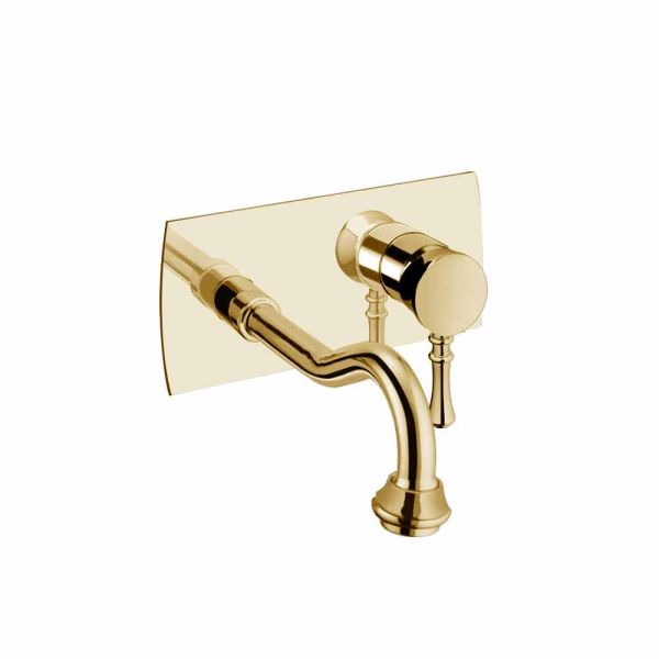 Made in italy design einplatten-wandmischer - neno
