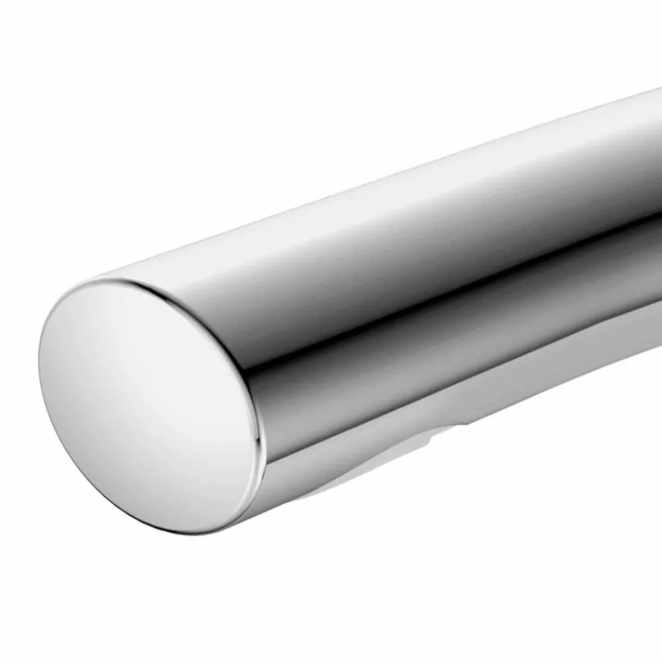 Moderner Beckenhahn 8 cm Höhe in Metall ohne Abfluss - Pinto Viadurini