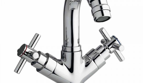 Einloch-Wasserhahn im klassischen Design für Bidet Made in Italy