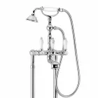 Klassischer Messing Badewannenarmatur Made in Italy - Riko Viadurini