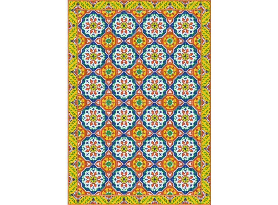 Coloured Design Table Runner aus PVC und Polyester mit Fantasy - Meriva