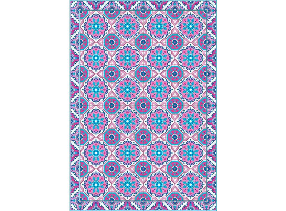 Coloured Design Table Runner aus PVC und Polyester mit Fantasy - Meriva