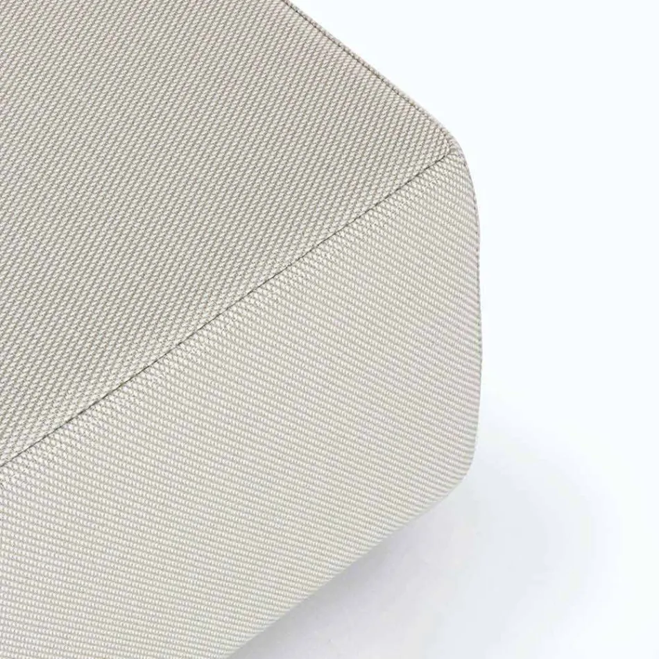 Modernes Design Outdoor Corner Lounge aus Homemotion Stoff - Benito Viadurini