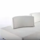 Modernes Design Outdoor Corner Lounge aus Homemotion Stoff - Benito Viadurini