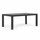 Outdoor Lounge aus Aluminium mit Kissen aus Stoff - Armonia Viadurini