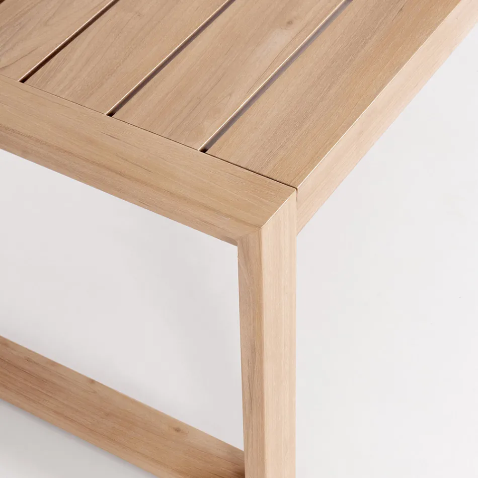 Gartenlounge mit 1 Sofa, 2 Sesseln und 1 Couchtisch - Plan Viadurini