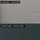 Gartenlounge mit 2 Sesseln und 1 2-Sitzer-Sofa Made in Italy - Fontana Viadurini