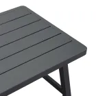 Gartenlounge mit Sofa und Couchtisch aus Aluminium - Label Viadurini