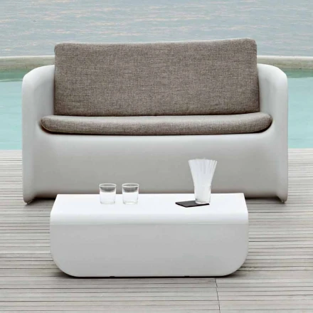 Made in Italy Design Garden Lounge, Sofa und Couchtisch – Nova von Myyou Viadurini