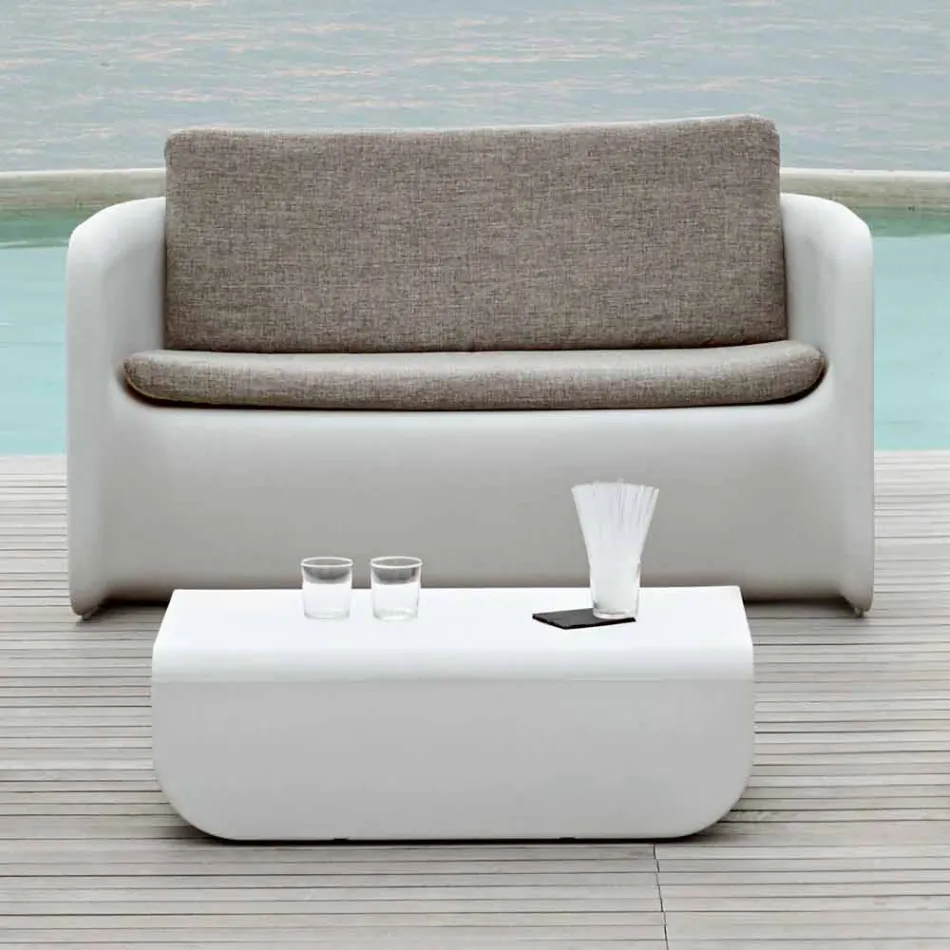 Made in Italy Design Garden Lounge, Sofa und Couchtisch – Nova von Myyou Viadurini