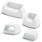 Garden Lounge aus farbigem Polyethylen Made in Italy 4 Stück - Nibs Viadurini