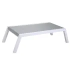 Garten-Lounge aus Aluminium - Pastellfarben Viadurini