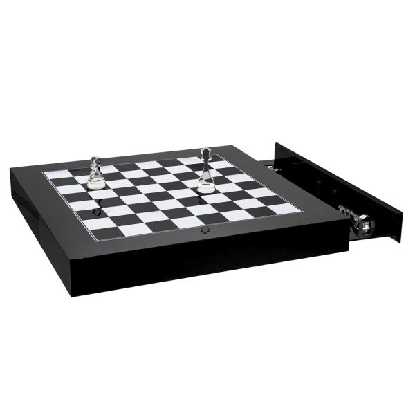 Schachbrett für schach- und designprüfer aus plexiglas made in italy - schach