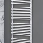 Handtuchwärmer mit elektrischem System und Stahlkonstruktion, hergestellt in Italien – Sirup Viadurini