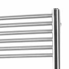 Elektrischer Handtuchwärmer für das vertikale Badezimmerdesign aus Stahl 300 W - Italo Viadurini