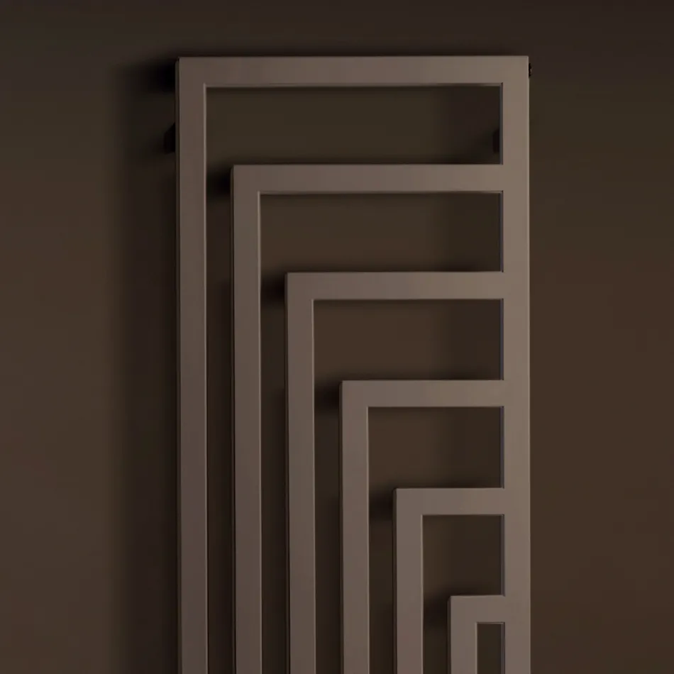 Hydraulischer Handtuchwärmer aus Stahl mit modernem Design Made in Italy - Potentia Viadurini