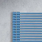 Handtuchwärmer aus Kohlenstoffstahl mit gemischtem System – Erdnüsse Viadurini