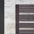 Gemischter Handtuchwärmer aus Kohlenstoffstahl, hergestellt in Italien – Kirschen Viadurini