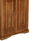 Schuhschrank mit 1 Schublade und 2 Holztüren Made in Italy - Lasa Viadurini