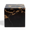 Box mit Deckel aus Portoro Marmor oder Luxus Onyx Made in Italy - Maelissa