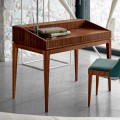 Schreibtisch aus Nussholz in modernem Design, L105xP65cm Acario