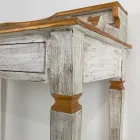 Handgefertigter Schreibtisch aus Massivholz mit 4 Schubladen Made in Italy - Amela Viadurini