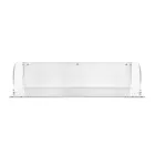 Otilia Plexiglas-Wandschreibtisch im minimalistischen Design, hergestellt in Italien Viadurini