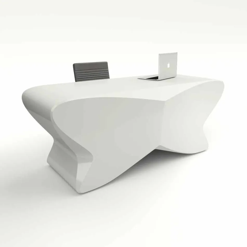 Moderner Design-Schreibtisch, hergestellt in Italien, Popoli Viadurini