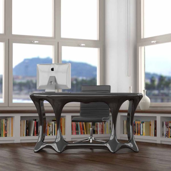 Büro schreibtisch in modernem design batllò made in italy