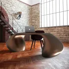 Büroschreibtisch im modernen Design, hergestellt in Italien, Telese Viadurini