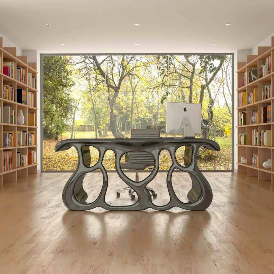 Moderner Design-Schreibtisch, hergestellt in Italien, Mirto Viadurini