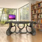 Moderner Design-Schreibtisch, hergestellt in Italien, Mirto Viadurini