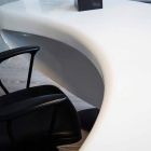 Schreibtisch modernes Design Büro Boomerang in Italien Viadurini