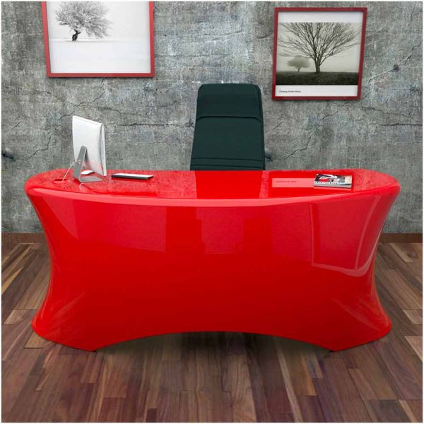 Moderner design schreibtisch ely made in italy