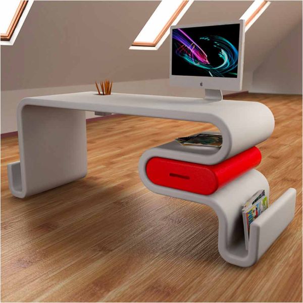Schreibtisch design für das büro made in italy flex