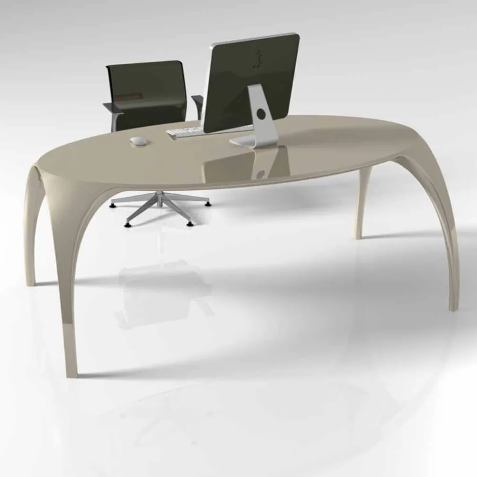 Pomposa, ein moderner Design-Schreibtisch aus Italien Viadurini