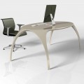 Moderner Design-Schreibtisch, hergestellt in Italien, Pomposa