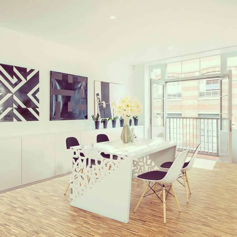 Schreibtisch Kattedra Letters &quot;Ein Wasserfall&quot; 120x65x75 Mabele Viadurini