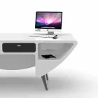 Moderner Büroschreibtisch aus Italien, Milis Viadurini