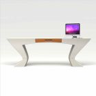 Schreibtisch zu modernen Design-Büro Nofretete made in Italy Viadurini