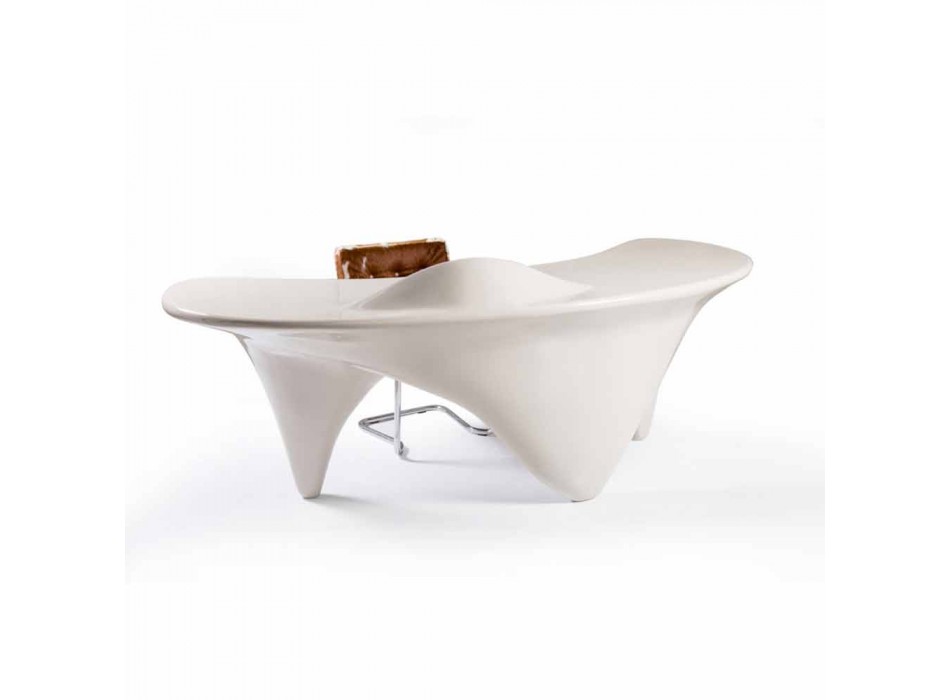 Moderner Schreibtisch handmade aus Italien Sinuous