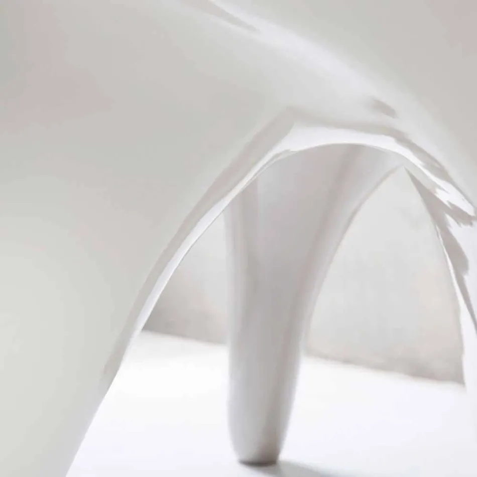 Moderner Schreibtisch handmade aus Italien Sinuous Viadurini