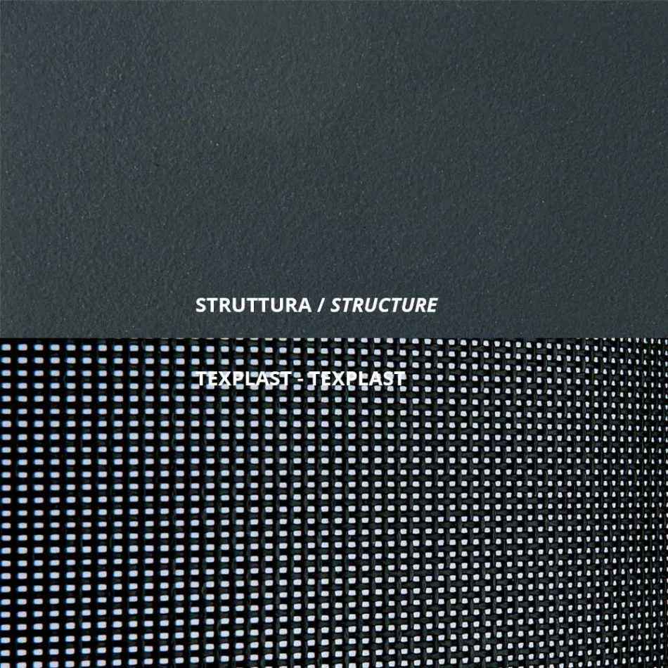 Klappbarer Gartenliegestuhl aus verzinktem Stahl Made in Italy 2 Stück - Hobbit Viadurini